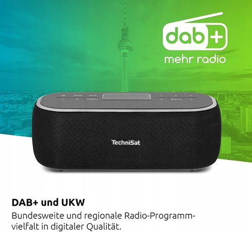 Radio sieciowe TechniSat VIOLA BT 1 DAB+ FM Czarny na Arena.pl