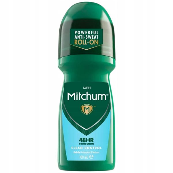 Mitchum Men Clean Control 48HR Protection Roll-On Deodorant 100ml zdjęcie 1