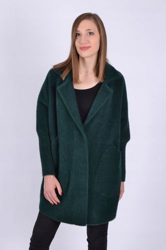 Płaszczyk damski ALPAKA oversize MODEL MNIEJSZY na Arena.pl