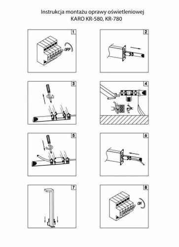 Lampa zewnętrzna słupek ogrodowy Karo KR-780 Suma na Arena.pl