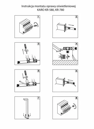 Lampa zewnętrzna słupek ogrodowy Karo KR-780 Suma zdjęcie 5