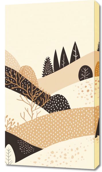 Obraz 50x90cm Jesień w Wzgórzach zdjęcie 1