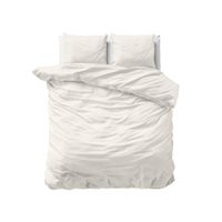 200x220 UNI SATIN krem kpl pościeli lux satyna bawełniana