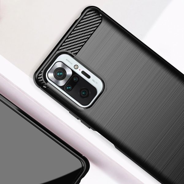 Etui Carbon Case do Xiaomi Redmi Note 10 Pro zdjęcie 4