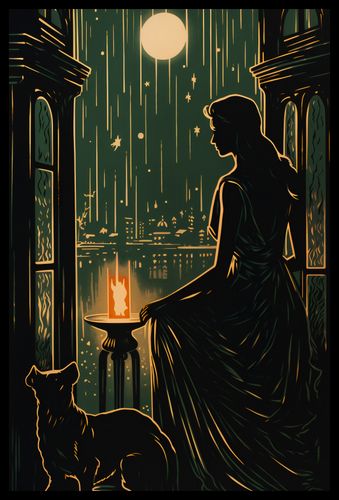 Plakat 40x60cm Nocne Szeptanie na Arena.pl