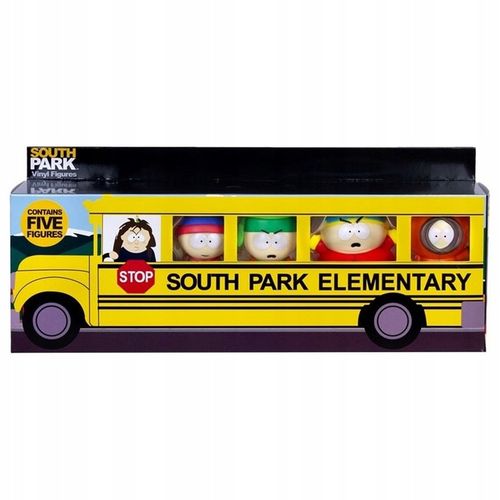 FIGURKI SOUTH PARK WINYLOWE 5PAK SCHOOL BUS CARTMAN STAN KENNY KYLE BUTTERS na Arena.pl