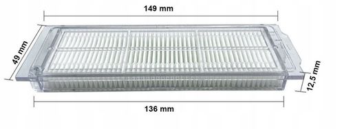 4x Filtr powietrza do Xiaomi Robot Vacuum Mop Pro, 2 Pro, 2 Lite, na Arena.pl