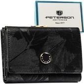 portfel damski skóra+pu ptn ps15-09-mlf-2708 black