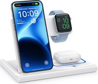 EXW HYS03 Stacja ładująca indukcyjna bezprzewodowa 3 w 1 biała