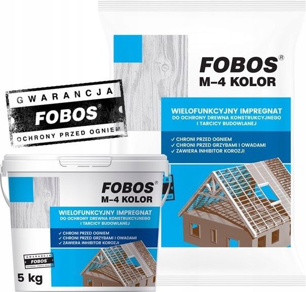 LUVENA FOBOS M4 IMPREGNAT DO DREWNA 25KG zdjęcie 4