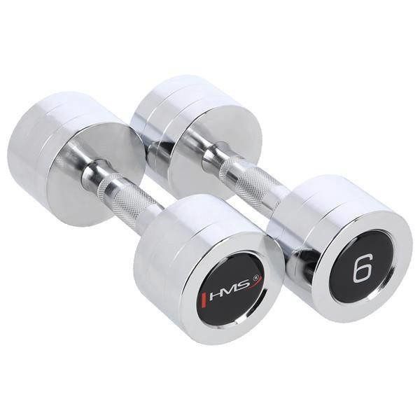 Hantle chromowane 2 x 6 kg CHD06 HMS zdjęcie 3