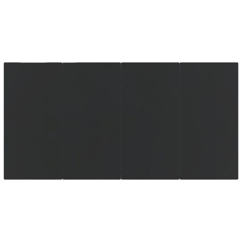 7-częściowy zestaw mebli ogrodowych z poduszkami, czarny na Arena.pl