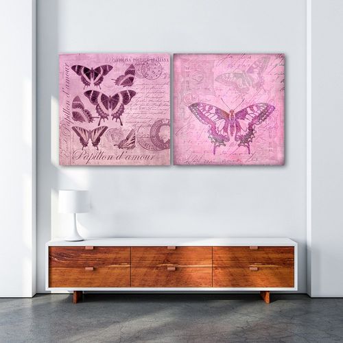 Deco Panel, Motyl, abstracja 80x80 na Arena.pl