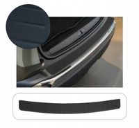 SKODA RAPID 2014 Listwa Nakładka na Zderzak Tylni Czarna ABS