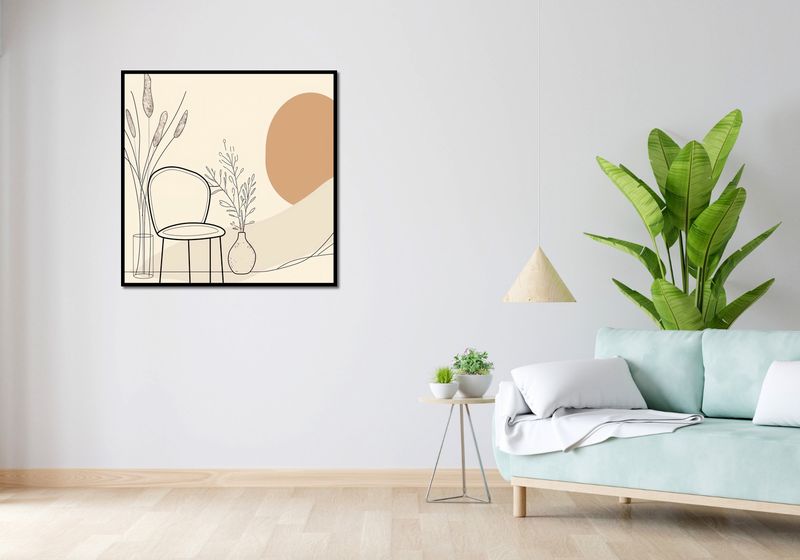 Plakat 90x90cm Kącik Spokoju zdjęcie 4