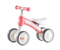2X Qplay Pojazd rowerek jeździk Cutey Pink