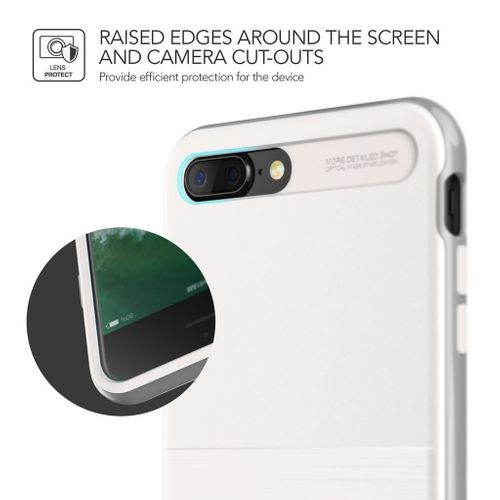 Etui VRS Design High Pro Shield S iPhone 8/7 Plus White Silver na Arena.pl