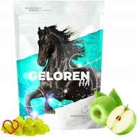 Geloren Horse HA jabłkowy dla koni żelki kolagen 1 x (60szt, 450g) fj1SP53b