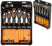 WKRĘTAKI Z MAGNESEM ŚRUBOKRĘTY ZESTAW 6szt NEO