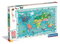 ND01_247878 CLE puzzle 60 maxi SuperKolor Wildlif