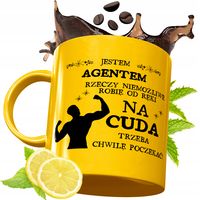 Złoty Kubek Premium Dla Agenta Prezent Z Nadrukiem Ze Zdjęciem