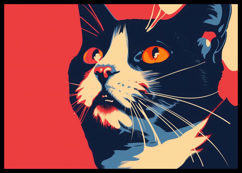 Plakat 59,4x42cm Szok zdjęcie 2