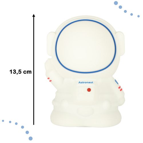 Lampka nocna silikonowa biała astronauta na Arena.pl