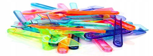 Łopatki łyżeczki do lodów gofrów neonowe 1kg na Arena.pl