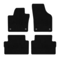 Dywaniki welurowe BASIC do Volkswagen Sharan II 2010- czarne