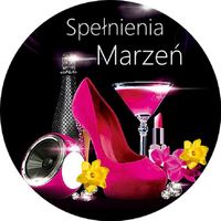 Opłatek na tort Buty Szpilki Whisky Drink Kwiaty Urodziny 18 30 40 50 60