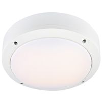 Zewnętrzna LAMPA sufitowa LUNA 106536 Markslojd LED 10W 3000K plafon do ogrodu IP44 biały