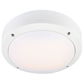 Zewnętrzna LAMPA sufitowa LUNA 106536 Markslojd LED 10W 3000K plafon do ogrodu IP44 biały