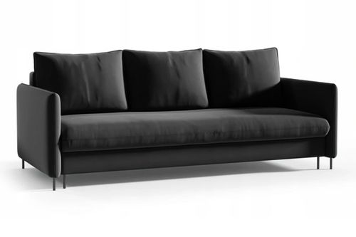 Sofa BELIS - czarny / R100 z automatem DL na Arena.pl