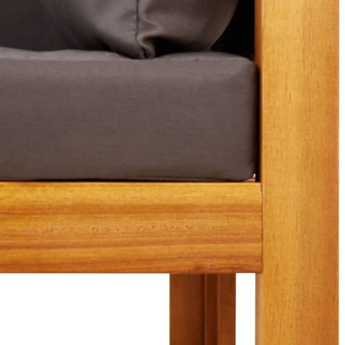 7-częściowy zestaw wypoczynkowy do ogrodu z poduszkami, drewno akacjowe i r na Arena.pl