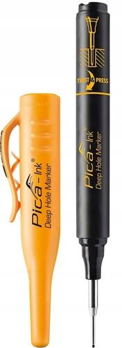 Pica Ink marker do głębokich otworów, Znacznik precyzyjny budowlany, Czarny na Arena.pl