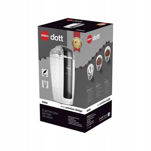 Elektryczny młynek do kawy Eldom MK60 dott zdjęcie 8