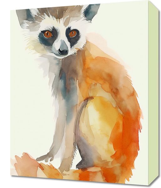 Obraz 40x50cm Lemurek zdjęcie 1