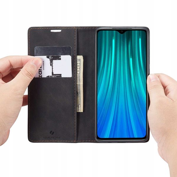 Spacecase Wallet Redmi Note 8 Pro Black zdjęcie 14