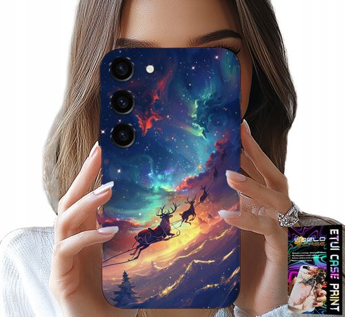 ETUI DO SAMSUNG GALAXY S23 - RENIFEREK SŁODKI RENIFER ŚWIĄTECZNY WZÓR na Arena.pl