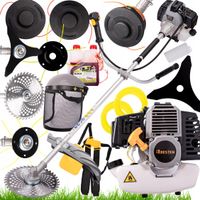 KOSA SPALINOWA PODKASZARKA WYKASZARKA KOSIARKA DO TRAWY SZELKI MASKA 51,7CC