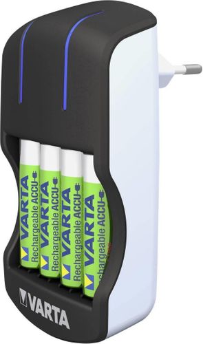 Ładowarka VARTA + 4x AA 2100MAh PLUG 4x AA/AAA na Arena.pl