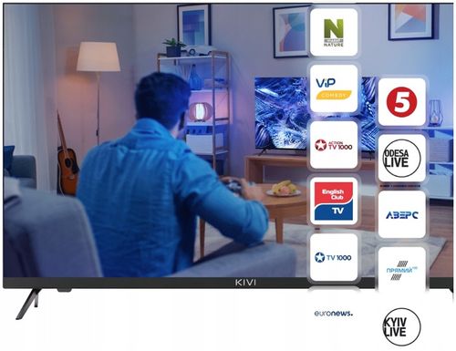 Telewizor KIVI 40F740NB 40" LED AndroidTV WiFi FULL HD SMART na Arena.pl