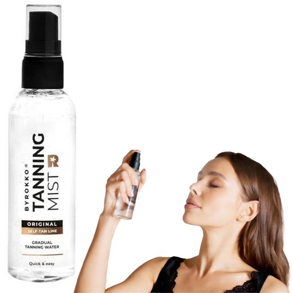 Byrokko Tanning Mist Mgiełka Samoopalająca Twarz 100ml zdjęcie 10