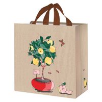 torba na zakupy 33l 38x22x40 drzewo jabłkowe 1szt