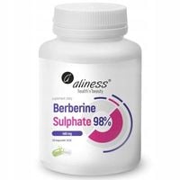 ALINESS BERBERYNA SIARCZAN 400 mg 60 kaps ODCHUDZANIE Cholesterol CUKRZYCA