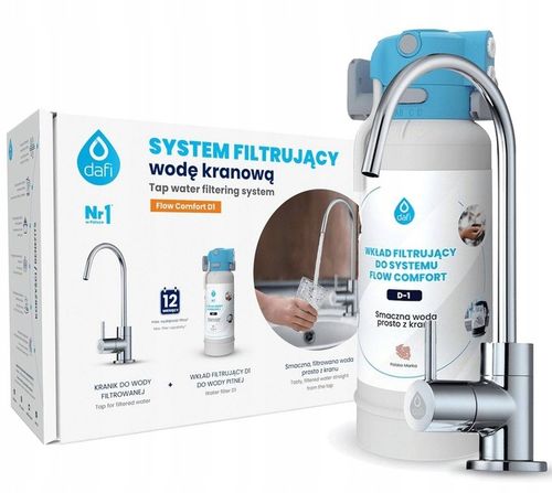 SYSTEM FILTRUJĄCY FILTR PODZLEWOZMYKOWY DAFI FLOW COMFORT D-1 na Arena.pl