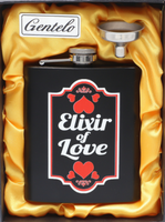 Elegancka Piersiówka Ze Stali Nierdzewnej 210 Ml - Prezent Gentelo