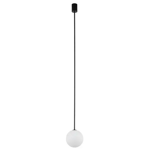 Wisząca lampa kulista Kier 10310 loftowa biała czarna zdjęcie 2
