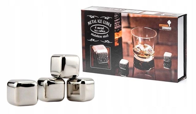 Metalowe Kostki do Drinków zdjęcie 13
