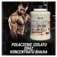 EVOLITE WHEYELITE 900g BIAŁKO KONCENTRAT IZOLAT PROTEIN WPC80 WPI SERWATKA